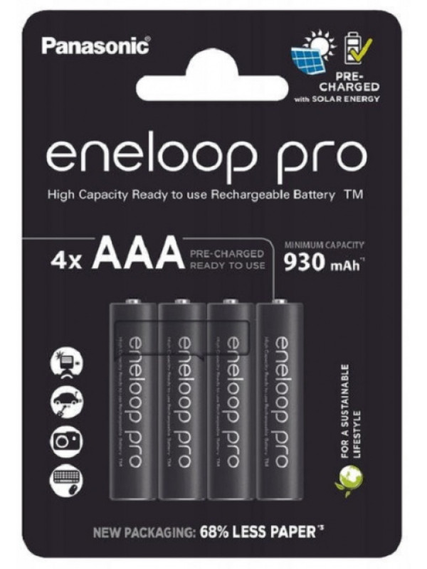 Panasonic bat. eneloop pro AAA/4B(BK-4HCDE/4CP)