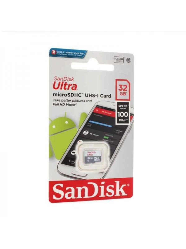 SanDisk SDHC 32GB Ultra Micro 100MB/Class 10/UHS-I