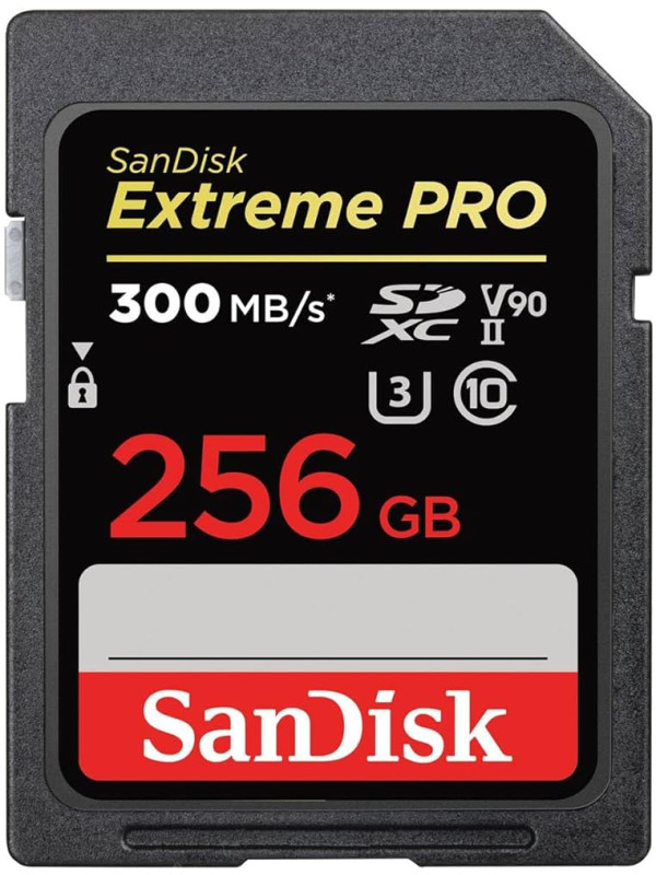 SanDisk SDXC 256GB Extreme PRO UHS-II 300MB/S