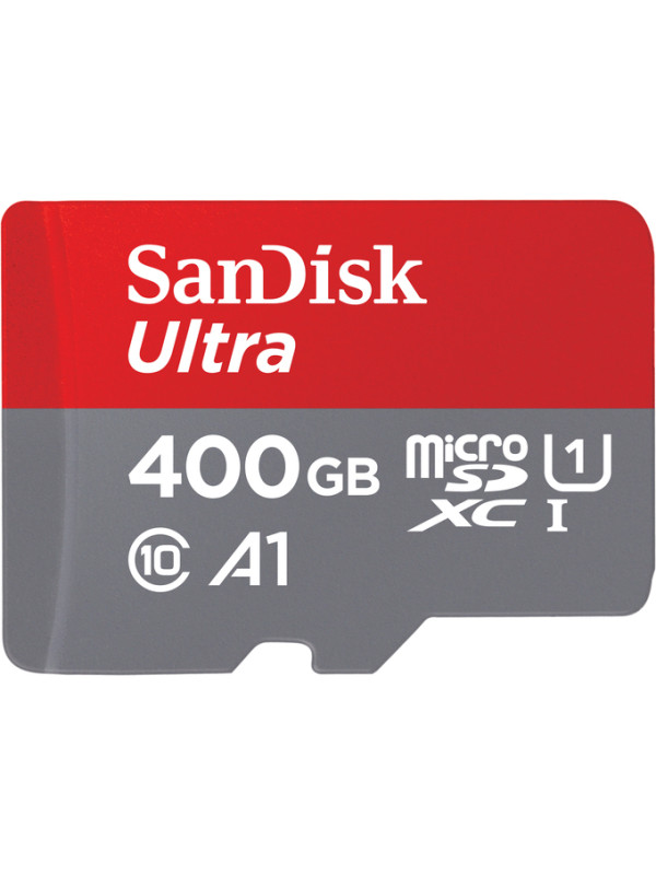 SanDisk SDXC 400GB Ultra Android Mic.100MB/s A1Class10 UHS-I +Adap.