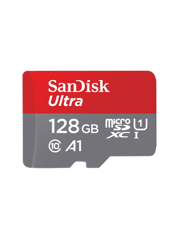 SanDisk SDHC 128GB Ultra Mic. 120MB/s A1 Class 10 UHS-I + Adap.