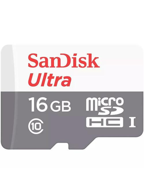 SanDisk SDHC 16GB Micro 80MB/s Ultra Android  Class 10 UHS-I