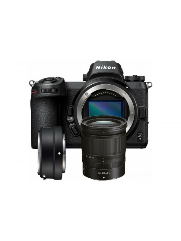 Nikon Z7 II + 24-70 f4 + FTZ II Adapter Kit