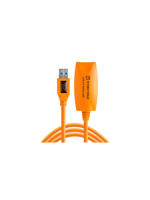 Tether Tools CU3017 Pro USB 3.0 Active Extension Cable 16, ORG