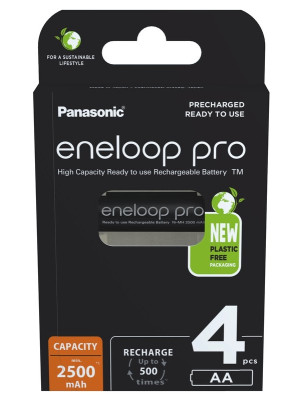 Panasonic bat. eneloop pro AA/4B (BK-3HCDE/4BE)