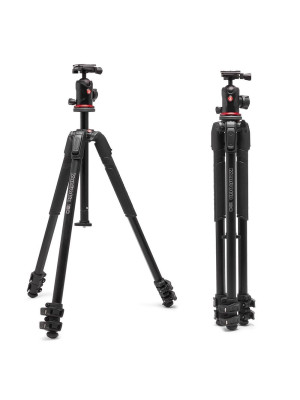 Manfrotto Tripod SET MK190XPRO3-BHQ2 Alu 3 SEC Kit Ball Head