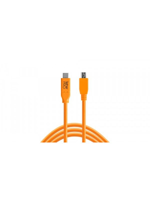 Tether Tools TETHERPRO USB-C TO 2.0 MINI-B 5-PIN CUC2415ORG