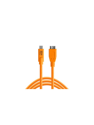 Tether Tools CUC3315-ORG Pro USB-C to 3.0 Micro-B 15 (4,6m) ORG