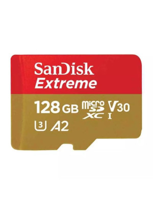 SanDisk SDXC 128GB Extreme micro Pro Deluxe 190MB/s A2 C10 V30 UHS-I U3