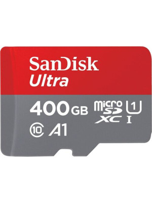 SanDisk SDXC 400GB Ultra Mic.120MB/s A1Class10 UHS-I +Adap.