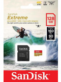SanDisk SDXC 128GB Micro Extreme 160MB/s +SD Adap.