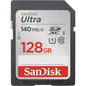 SanDisk SDXC 128GB Ultra 140MB/s Class 10 UHS-I
