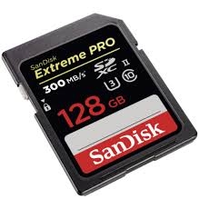 SanDisk  SDXC 128GB EXTREME 300MB/S