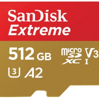 SanDisk SDXC 512GB Extreme micro 190MB/s UHS-I Class10 U3 V30+Ad