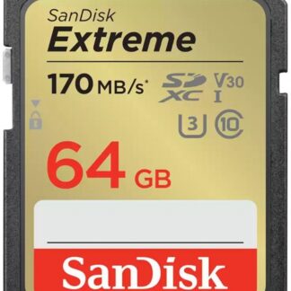 SanDisk SDXC 64GB Extreme 170MB/s V30 UHS-I Class10 U3 V30