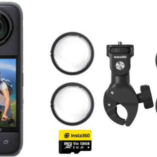 Insta360 X4 akciona kamera Motorcycle Kit (sa 128GB)